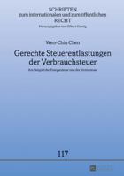 Gerechte Steuerentlastungen Der Verbrauchsteuer: Am Beispiel Der Energiesteuer Und Der Stromsteuer 3631717849 Book Cover