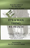 It's a Man Thing 0954681665 Book Cover