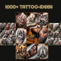 1000+ Tattoo-Ideen (German Edition) B0CVTR53HX Book Cover