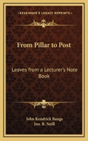 From Pillar to Post 1517000866 Book Cover