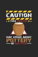 This person may speak about pottery: 6x9 Pottery grid squared paper notebook notes 1697441475 Book Cover