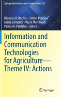 Information and Communication Technologies for Agriculture―Theme IV: Actions 3030841553 Book Cover