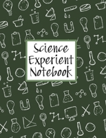 Science Experiment Notebook: Scientific Project Journal and Record Book, Kids School Project Planner for Chemistry Physics Biology Research 1087311527 Book Cover