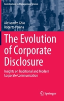 The Evolution of Corporate Disclosure: Insights on Traditional and Modern Corporate Communication 3030422984 Book Cover