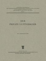 Der Private Luftverkehr 3540011927 Book Cover