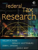 West S Federal Tax Research with Checkpoint and Becker CD-ROM 0324206569 Book Cover