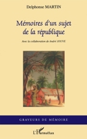 Mémoires d'un sujet de la république 2747564622 Book Cover