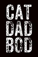 Cat Dad Bod: Ukulele Tab Notebook 6x9 120 Pages 1097656608 Book Cover
