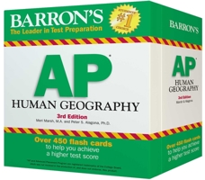 Barron's AP Human Geography Flash Cards 1438076800 Book Cover