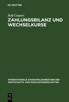 Zahlungsbilanz Und Wechselkurse 3486259245 Book Cover
