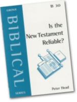 Is the New Testament Reliable? (Biblical) 1851745483 Book Cover