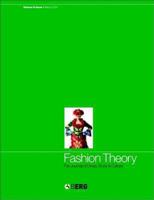 Fashion Theory: Volume 9, Issue 1: The Journal of Dress, Body and Culture 1859738265 Book Cover