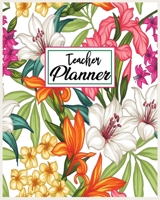 Teacher Planner: Lesson Planner 2020 for Teachers With Daily, Weekly and Monthly Lesson Planner. 1676291423 Book Cover