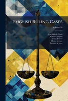 English Ruling Cases 0530157055 Book Cover