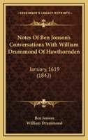 Ben Jonson's Conversations with Drummond of Hawthornden 9354150330 Book Cover