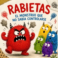 Rabietas el Monstruo que no sabía Controlarse: Cuento Infantil para Aprender a controlar el Enfado | Letra mayúscula (Cuentos infantiles ilustrados) (Spanish Edition) B0H2RPVX21 Book Cover