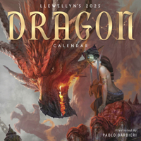 Llewellyn's 2025 Dragon Calendar 0738771910 Book Cover