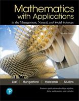 Mathematics with Applications in the Management, Natural, and Social Sciences 0321931076 Book Cover