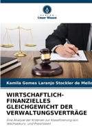 Wirtschaftlich-Finanzielles Gleichgewicht Der Verwaltungsverträge 6206002063 Book Cover