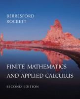 Finite Mathematics And Applied Calculus 061837213X Book Cover
