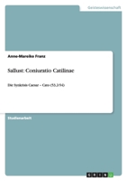 Sallust: Coniuratio Catilinae 364038668X Book Cover