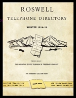Roswell: Telephone Directory Winter 1954-1955 195508730X Book Cover