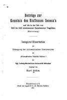 Beitrage Zur Kenntnis Des Einflusses Seneca's Auf Die in Der Zeit 1530223199 Book Cover