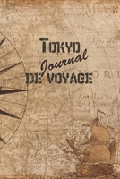 Tokyo Journal de Voyage: 6x9 Carnet de voyage I Journal de voyage avec instructions, Checklists et Bucketlists, cadeau parfait pour votre s�jour en Tokyo et pour chaque voyageur. 1699188017 Book Cover