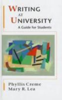 Writing at University: A Guide for Students 033519642X Book Cover