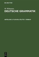 Flexion, Hälfte 1: Verbum 3112337514 Book Cover
