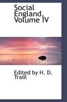Social England, Volume IV 046950689X Book Cover