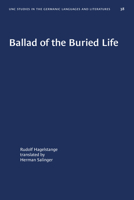 Ballad of the Buried (North Carolina. University. Studies in the Germanic Languages and Literatures, No 38) 0807880388 Book Cover