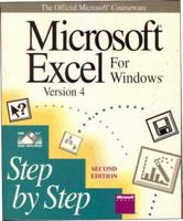 Microsoft EXCEL Version 4 for Windows Step by Step 1556154763 Book Cover