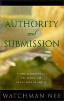 Authority and Submission 0736301852 Book Cover