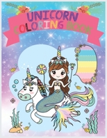 Unicorn coloring book: A amazing cute Coloring Book with Magical Unicorns for kids . B084DGPMM3 Book Cover