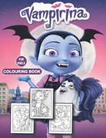 Vampirina Colouring Book: Colouring Book for Kids and Adults Over 58 Colouring Pages about Vampirina Friends and Family B08HGRZNKN Book Cover