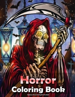 Nightmare Horror Coloring Book For Adults: with Terrifying Monsters, Dark Fantasy Creatures, Evil Women, And Gothic Scenes, Classic Fairy Tales for Relaxation & Stress Relief B09CKP1H2B Book Cover