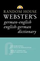 Random House Webster's German-English English-German Dictionary 0375721940 Book Cover