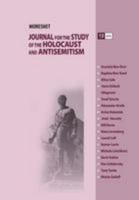 Moreshet Journal (Volume 13/2016): Journal for the Study of the Holocaust and Antisemitism 1885881460 Book Cover