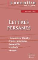 Fiche de lecture Lettres persanes de Montesquieu (analyse littraire de rfrence et rsum complet) 2759309657 Book Cover