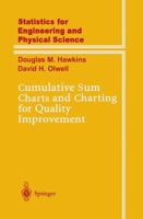 Cumulative Sum Charts and Charting for Quality Improvement 1461272459 Book Cover