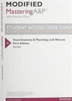 Modified Mastering A&p with Pearson Etext -- Valuepack Access Card -- For Visual Anatomy & Physiology Lab Manual 0321985745 Book Cover