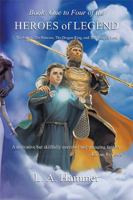 Books One to Four of the Heroes of Legend: The Archer, the Princess, the Dragon King, and the Vampire Lord 1669833380 Book Cover