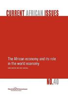 The African Economy and Its Role in the World Economy 917106625X Book Cover