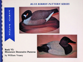 Miniature Decorative Patterns, Book VI: Blue Ribbon Pattern Series (History of Ideas Series) 0887400000 Book Cover