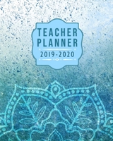 2019-2020 Teacher Planner: 11 Months Teacher Lesson Planner, 8x10 inch 1694877183 Book Cover