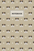 Notebook: Cute Cartoon Characters St.Bernard Dog Blank Lined Journal To Write In For Notes, Ideas, Diary, To-Do Lists, Notepad - St.Bernard Gifts For ... Men, Teen & Kids Who Love St.Bernard Dog 1679999575 Book Cover