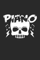 Piano: 6x9 Piano | grid | squared paper | notebook | notes 1650482280 Book Cover