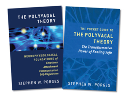 The Polyvagal Theory and The Pocket Guide to the Polyvagal Theory, Two-Book Set 0393713075 Book Cover