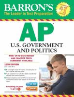 Barron's AP U.S. Government and Politics with CD-ROM, 10th Edition 143807848X Book Cover